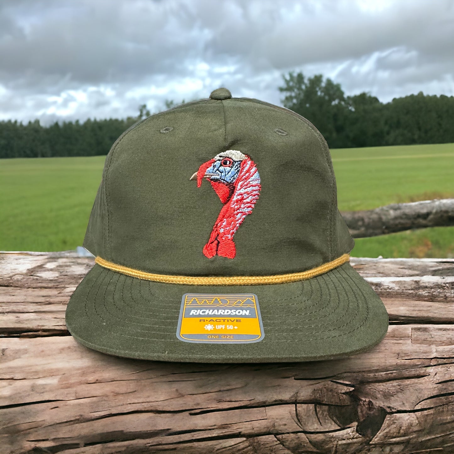 Turkey Head - Loden/Gold