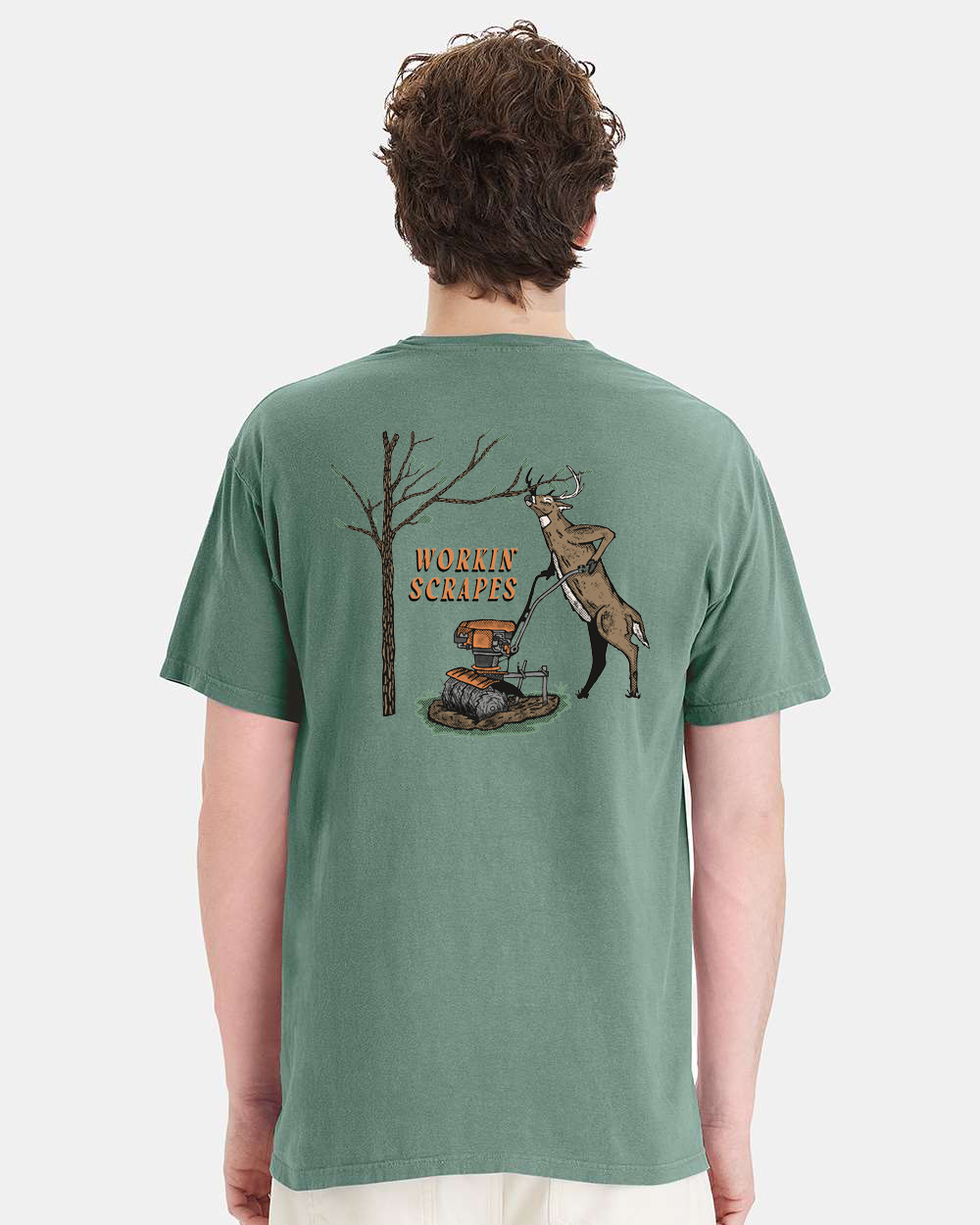 Workin' Scrapes - Short Sleeve Pocket Tee