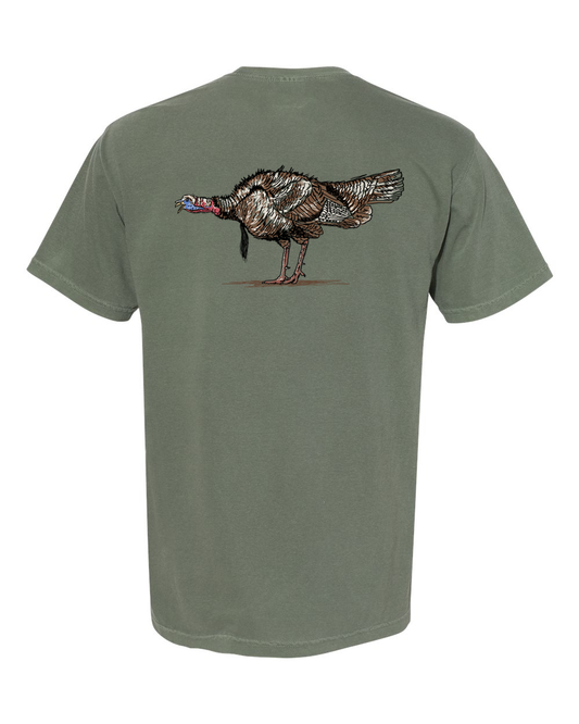 Gobble Tee - Two Color Options - Front/Back