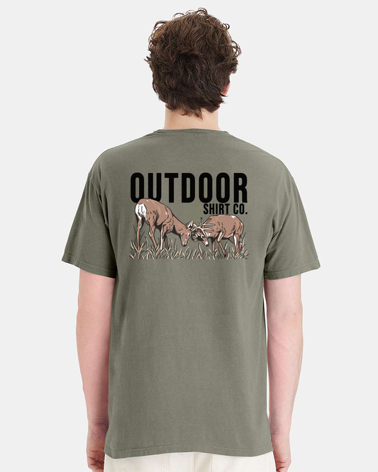 Bucks Fighting - Pocket Tee